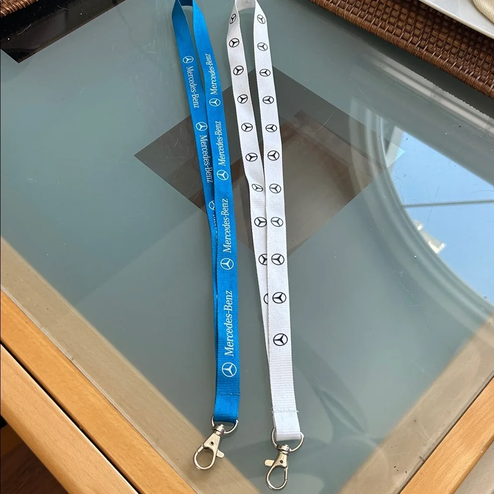 New Mercedes-Benz Lanyard holder name tag keychain